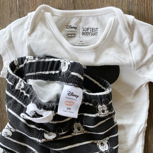4/$20 Disney Mickey Mouse Jumping Beans 2 piece outfit - Picture 6 of 8